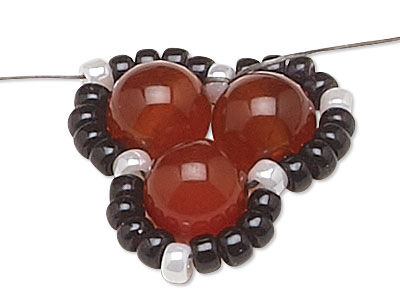Seed bead row